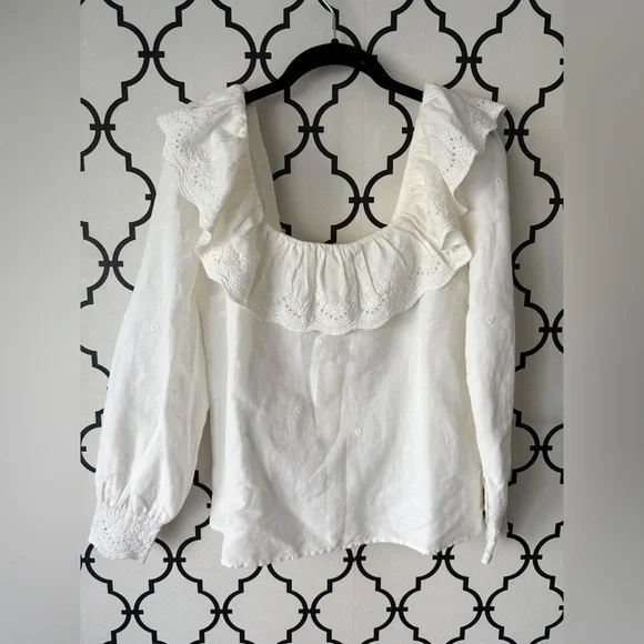 Sézane Franceska Blouse 34 NWT - Picture 2 of 6